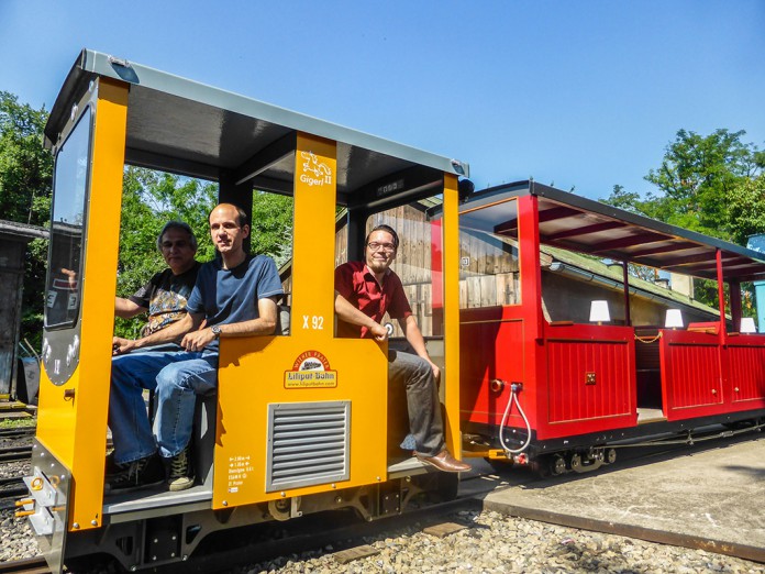 Würth und die Liliputbahn im Wiener Prater Würth und die Liliputbahn im Wiener Prater