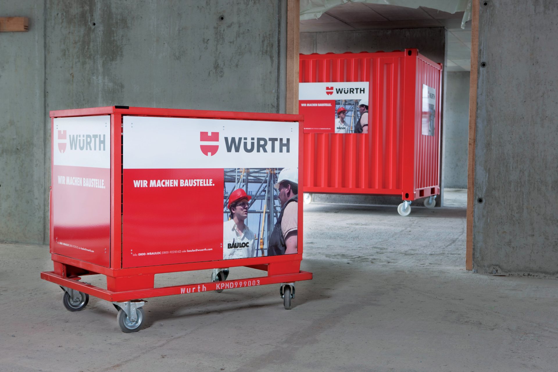 Mit intelligenten Liefer- und Lagerlösungen reduziert Würth Transportwege, Wartezeiten und CO₂-Emissionen.