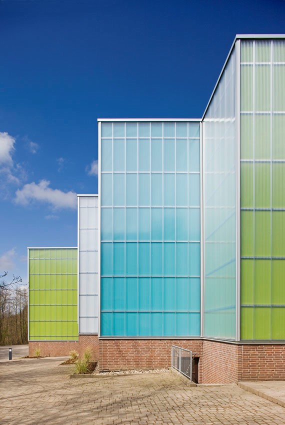 Ein Studentenwohnheim mit Stamisol Color gestaltet.