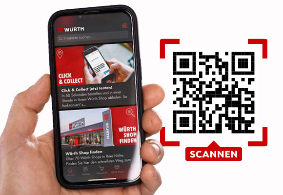 QR-Code: Würth App laden
