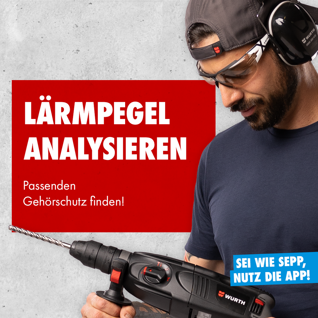 Lärmpegel analysieren - passenden Gehörschutz finden!
