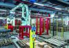Roboter für die automatisierte Versandpalettierung sorgen für Entlastung bei den Mitarbeitern. ©Würth