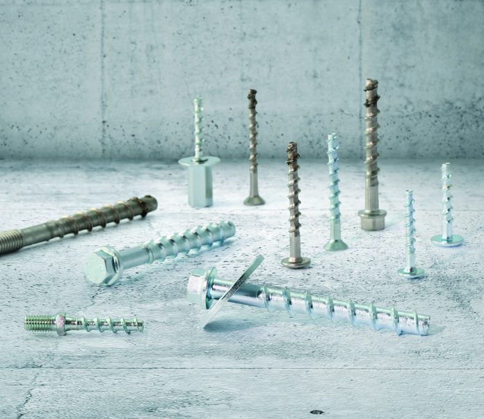 betonschraube-vorschaubild Höchste Traglasten und geringe Achs- und Randabstände – sowohl Stahl verzinkt als auch nichtrostender Stahl A4.