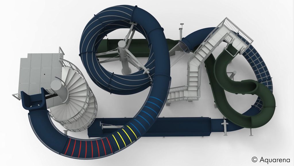 Röhrenrutsche ALPEN TWISTER: Technik trifft Erlebnis