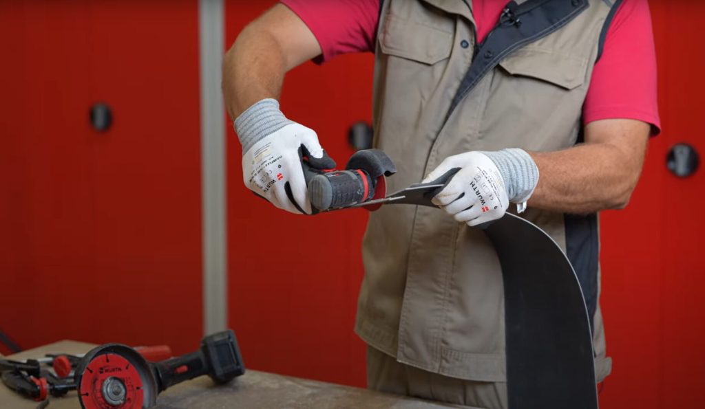 Akku-Trenngerät TG 12-A + Trennscheibe hartmetallbestückt (Durchmesser 76 mm)