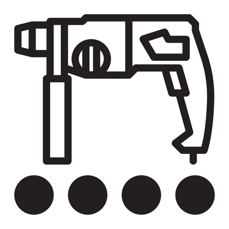 Einsatz in Elektro-Bohrmaschinen