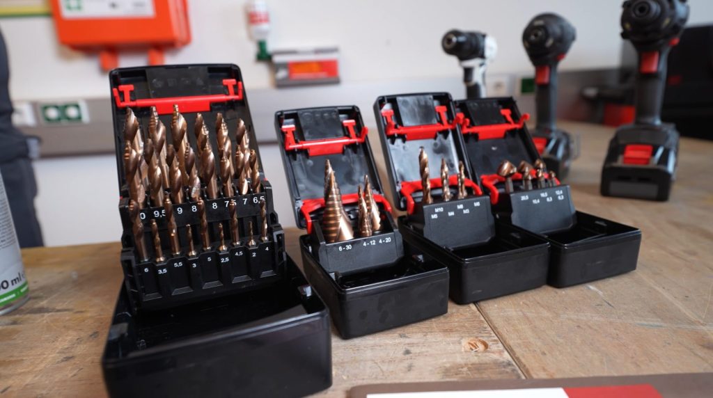 Spiralbohrer SMART STEP EU+ HSCo nanoProtect Sechskant, Spiralstufenbohrer SMART STEP EU+ HSCo nanoProtect Sechskant, Kombi-Gewindebohrer SMART STEP EU+ HSCo nanoProtect Sechskant, Kegelsenker EU+ HSCo 90° Z4 nanoProtect Sechskant