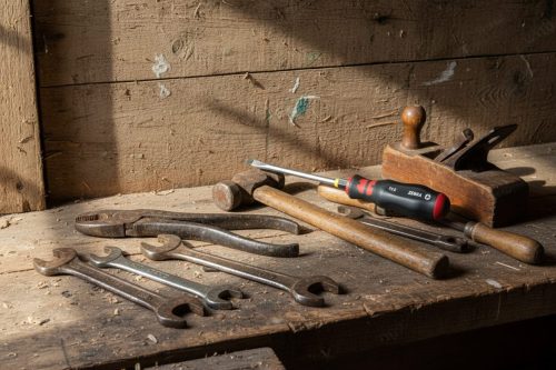 Altes Werkzeug; ZEBRA Schraubendreher