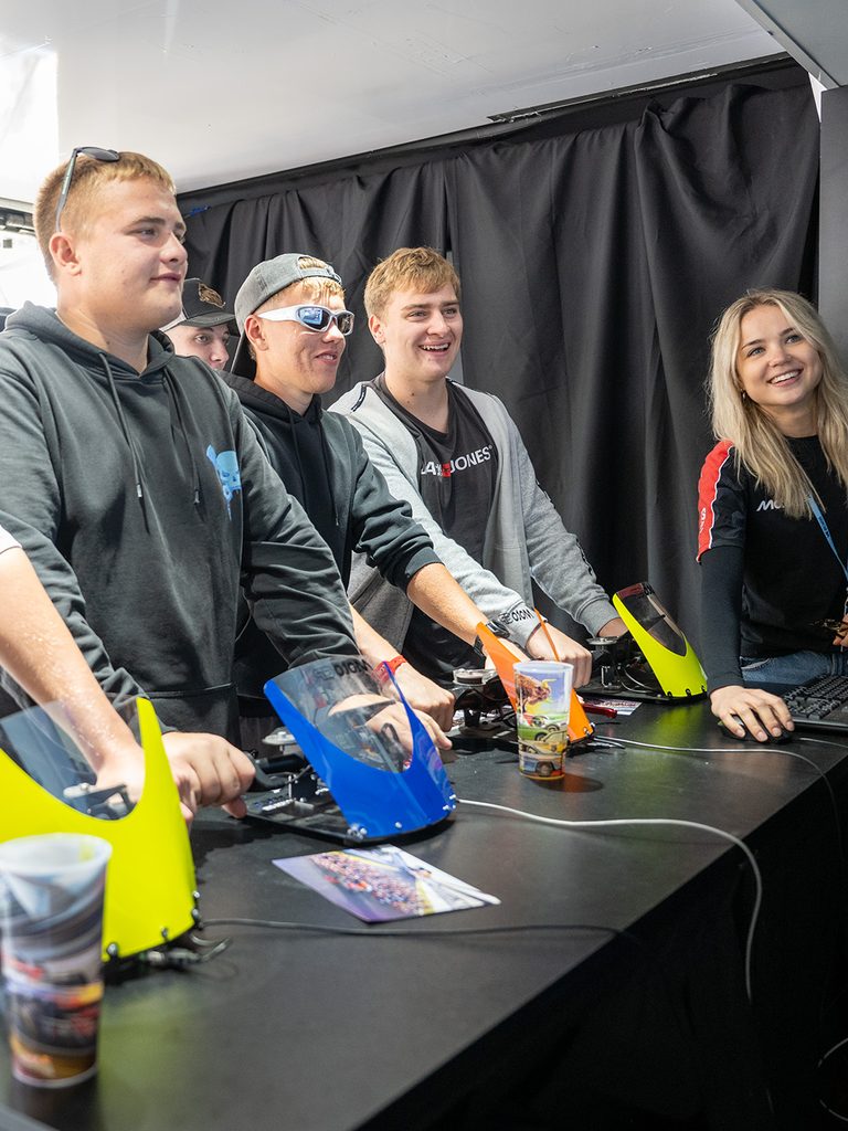 Rennsimulator beim Würth Truck am Rennwochenende bei der MotoGP™ 2026 am Red Bull Ring